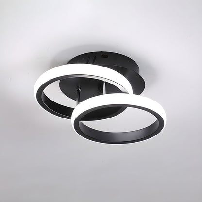 Modern White Metal LED Ceiling Light