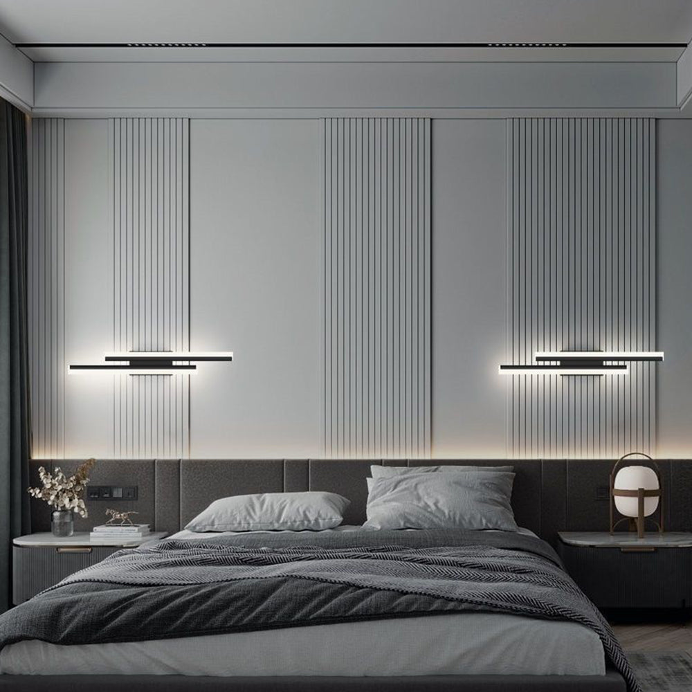 Modern Long Acrylic LED Wall Sconce For Living Room