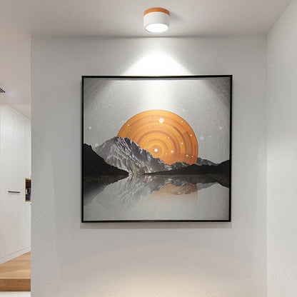 Modern Cylinder Small Flush Mount Ceiling Light