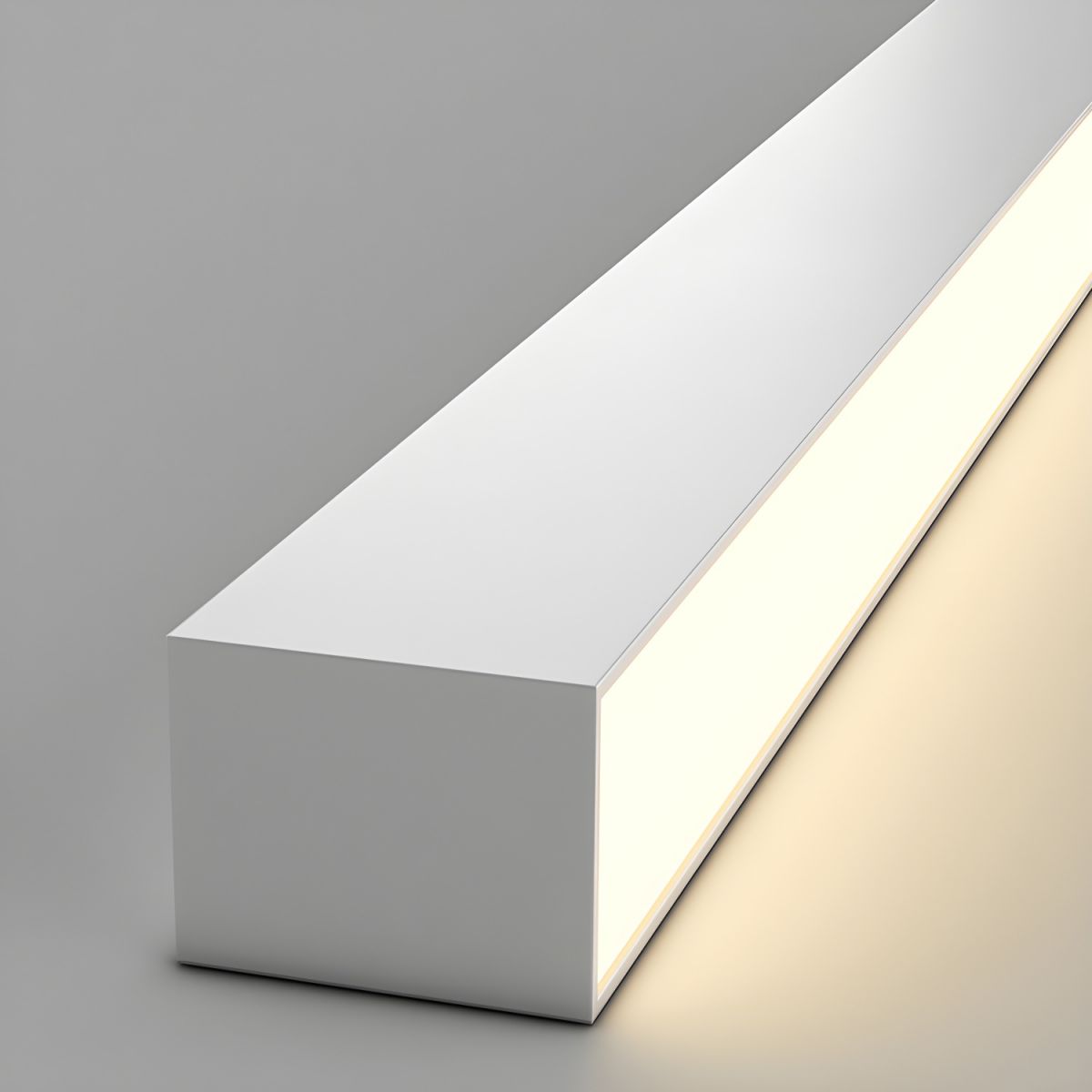 Contemporary Minimalist Long Strip LED Ceiling Lamp