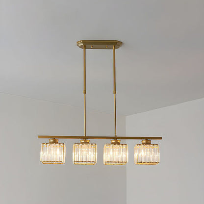 Modern Crystal Glass Kitchen Pendant Lamps