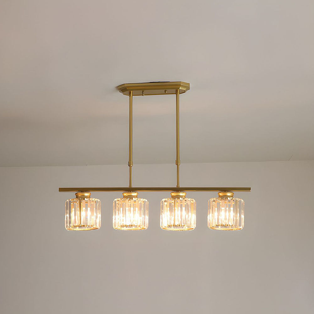 Modern Crystal Glass Kitchen Pendant Lamps