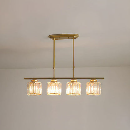 Modern Crystal Glass Kitchen Pendant Lamps