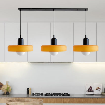 3 Heads Modern Art Decor Glass Pendant Light