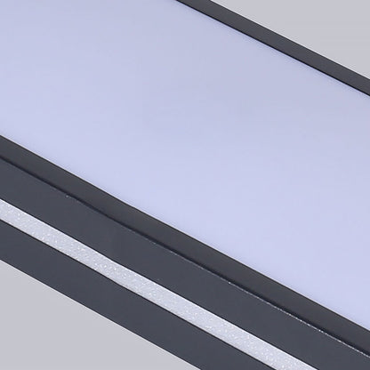 Modern Nordic Minimalist Long LED Ceiling Light