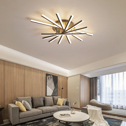Metal Nordic Minimalist Creativity LED Ceiling Light