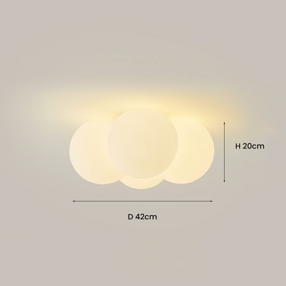 Nordic Warm Cloud LED Ceiling Light
