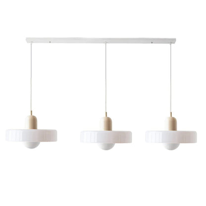 3 Heads Modern Art Decor Glass Pendant Light