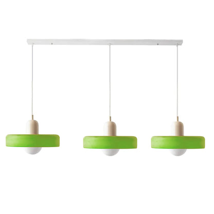 3 Heads Modern Art Decor Glass Pendant Light