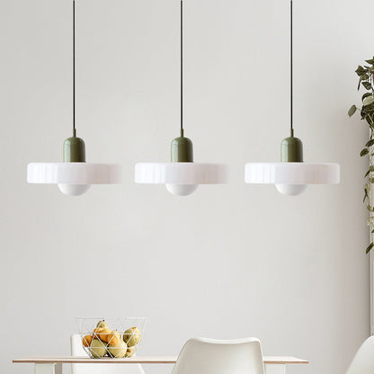3 Heads Modern Art Decor Glass Pendant Light