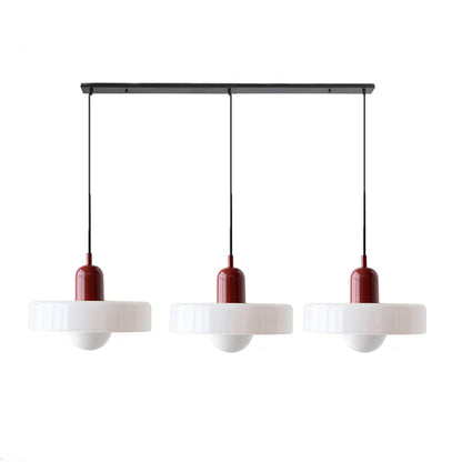 3 Heads Modern Art Decor Glass Pendant Light