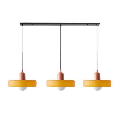 3 Heads Modern Art Decor Glass Pendant Light