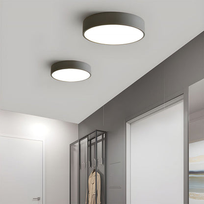 Circular Modern LED Flush Mount Ceiling Light
