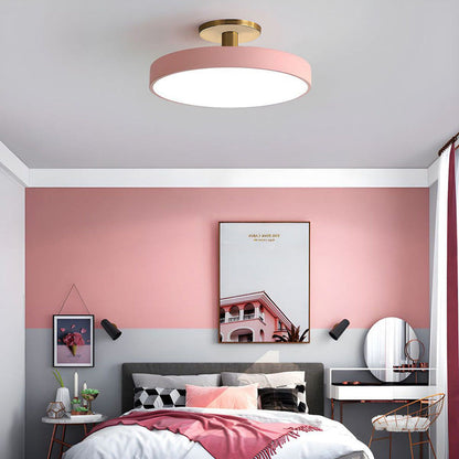 Minimalist Round Flush Mount LED Ceiling Light