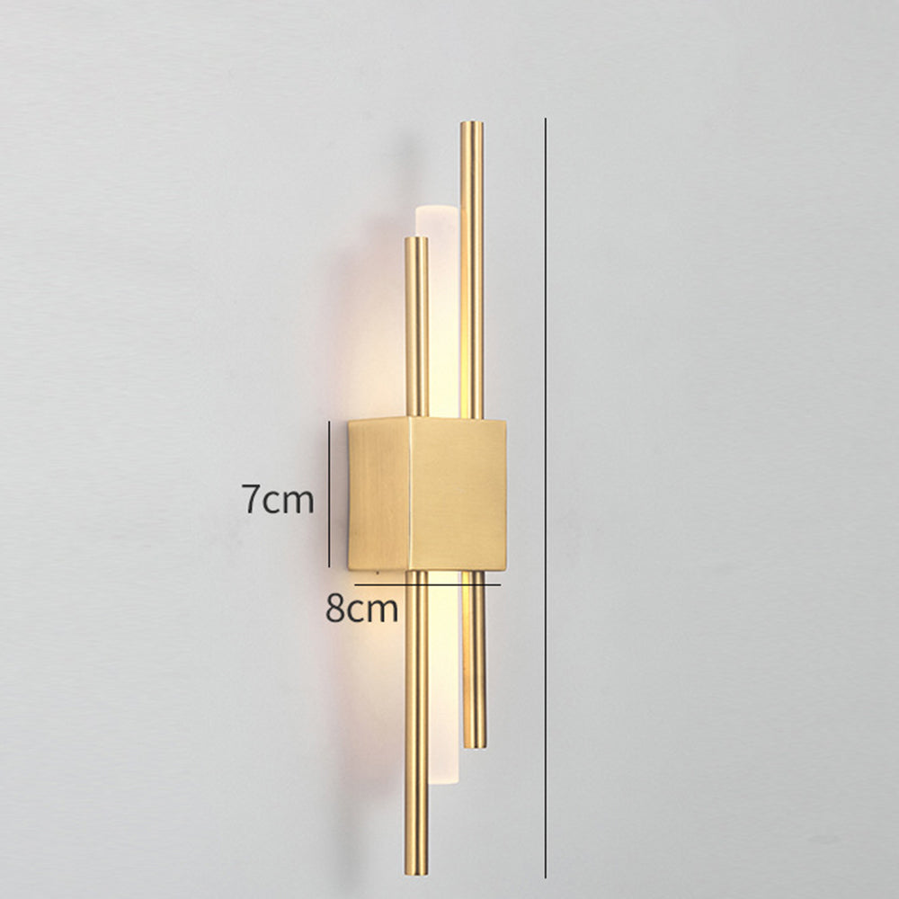 Modern Black And Gold Wall Sconce Lighting