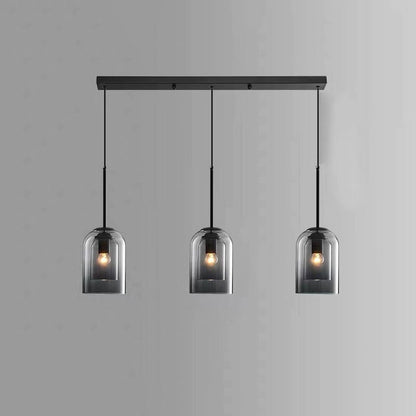 Double Layer Minimalist Small Pendant Light For Dining Room