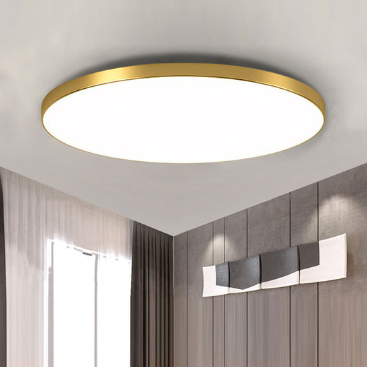 Minimalist Modern Round LED Ceiling Light