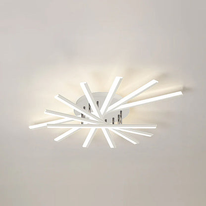 Metal Nordic Minimalist Creativity LED Ceiling Light