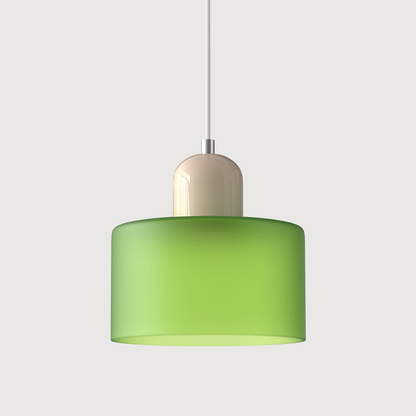 Bauhaus Small Glass Art Pendant Light