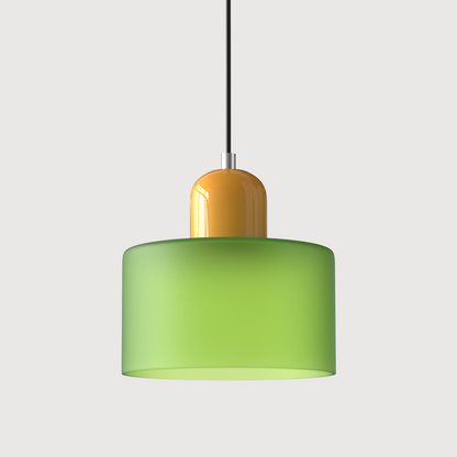 Bauhaus Small Glass Art Pendant Light