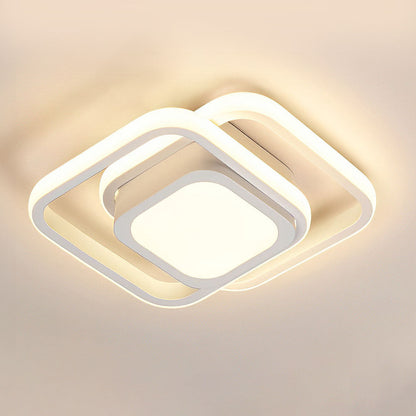 Minimalist Double Ring LED Ceiling Lamp