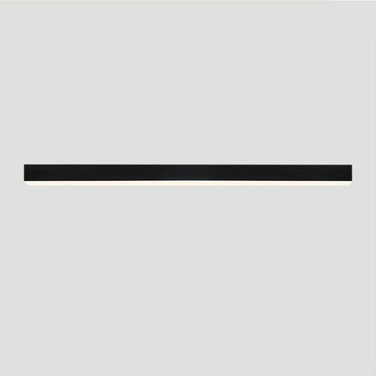 Black Sleek Long Strip Aluminum LED Ceiling Light
