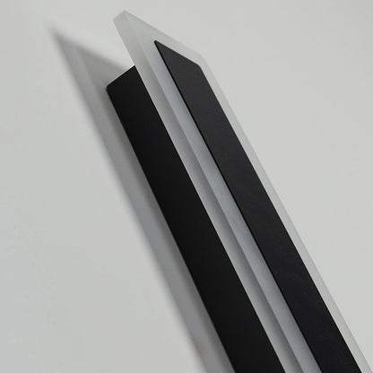 Modern Minimalist Black Outdoor LED Wall Light IP65
