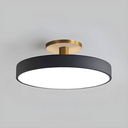 Minimalist Round Flush Mount LED Ceiling Light