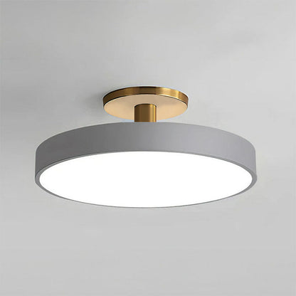 Minimalist Round Flush Mount LED Ceiling Light
