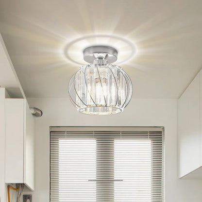 Nordic Luxury Glass Hallway Ceiling Light