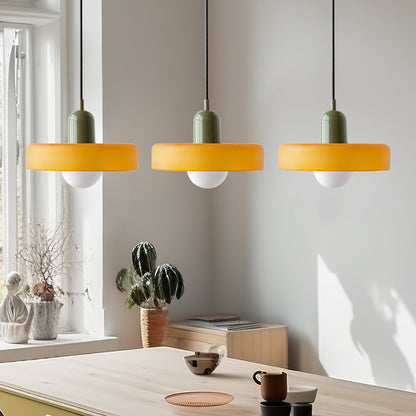 3 Heads Modern Art Decor Glass Pendant Light