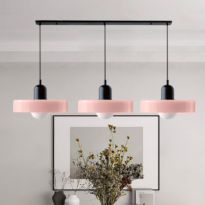 3 Heads Modern Art Decor Glass Pendant Light