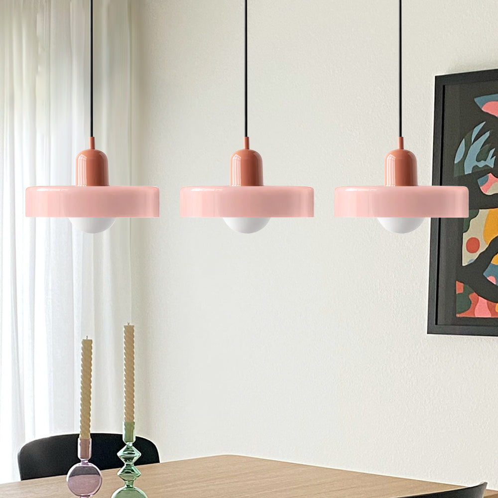 3 Heads Modern Art Decor Glass Pendant Light