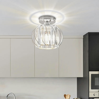 Nordic Luxury Glass Hallway Ceiling Light