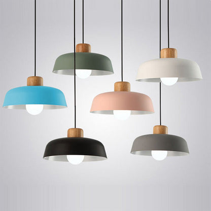 Nordic Wooden Creative Pendant Lamp