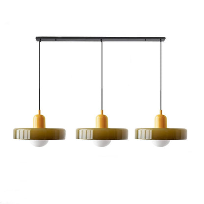 3 Heads Modern Art Decor Glass Pendant Light