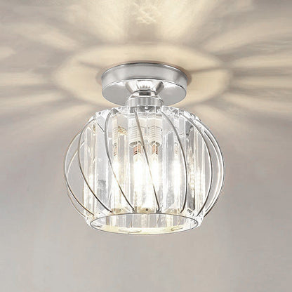 Nordic Luxury Glass Hallway Ceiling Light