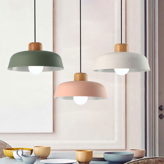 Nordic Wooden Creative Pendant Lamp