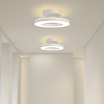 Modern Gold Iron LED Hallway Ceiling Light