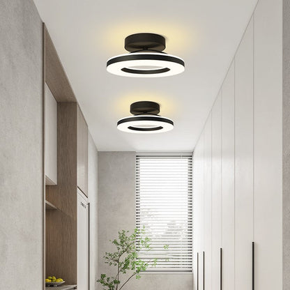 Contemporary Acrylic Round Hallway LED Ceiling Light