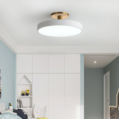 Minimalist Round Flush Mount LED Ceiling Light