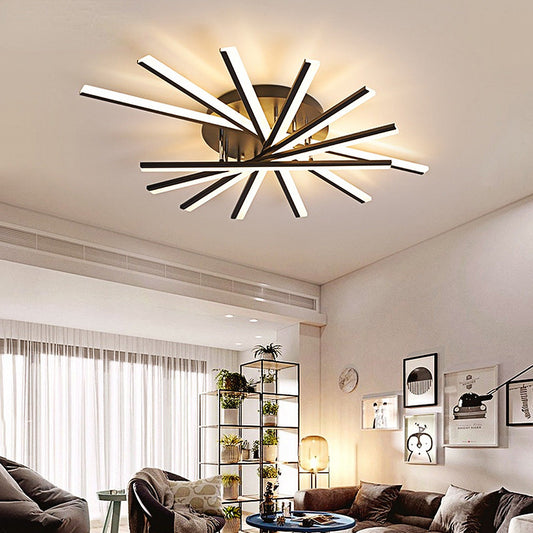 Metal Nordic Minimalist Creativity LED Ceiling Light