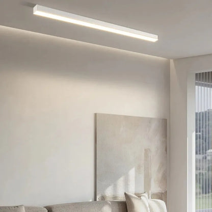 Contemporary Minimalist Long Strip LED Ceiling Lamp
