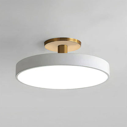 Minimalist Round Flush Mount LED Ceiling Light