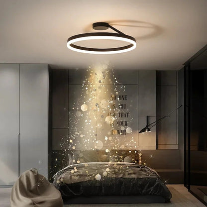 Minimalist Nordic Metal LED Living Room Ceiling Light