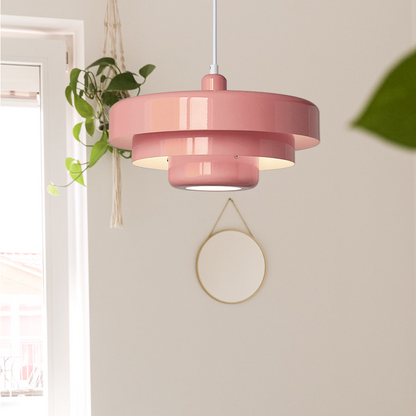 Mid Century Bauhaus Iron Pendant Lamp