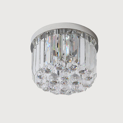 Contemporary Modern Crystal Ceiling Light