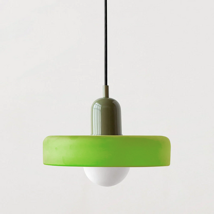Bauhaus Modern Colorful Glass Pendant Light