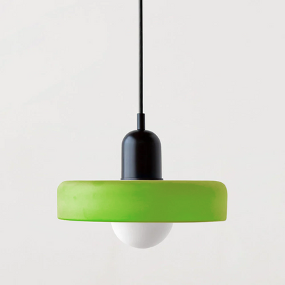 Bauhaus Modern Colorful Glass Pendant Light