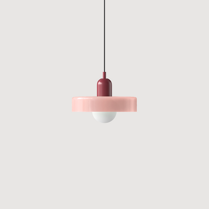 Bauhaus Modern Colorful Glass Pendant Light